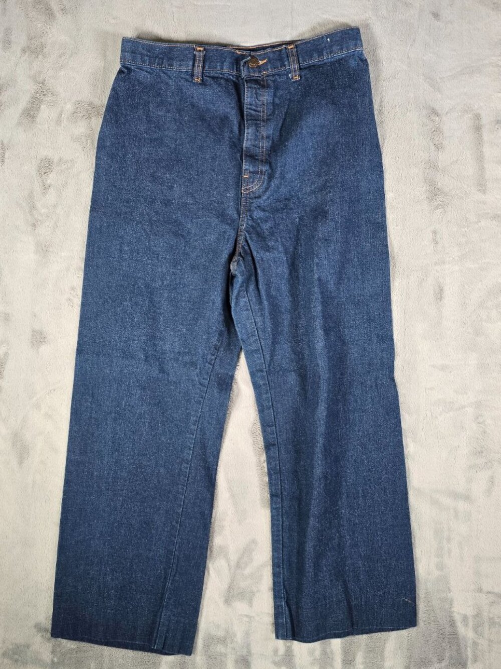 Vintage 1970s Women's Levi's Orange Tab A-Line Scoville Zipper Jeans (29 in)